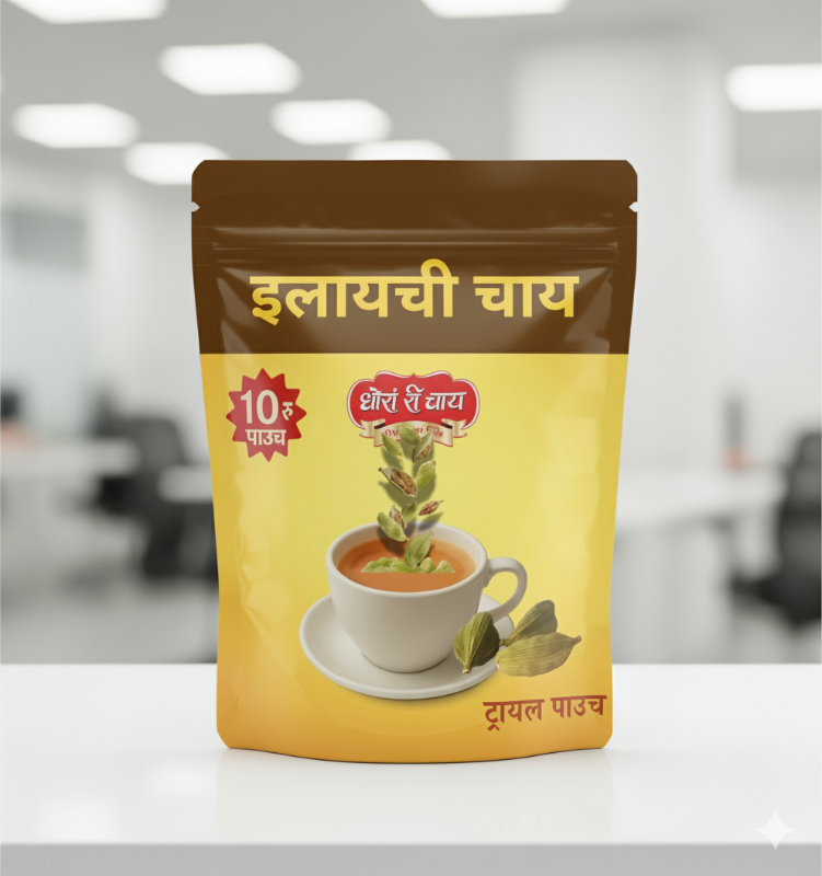 इलायची चाय सैंपल