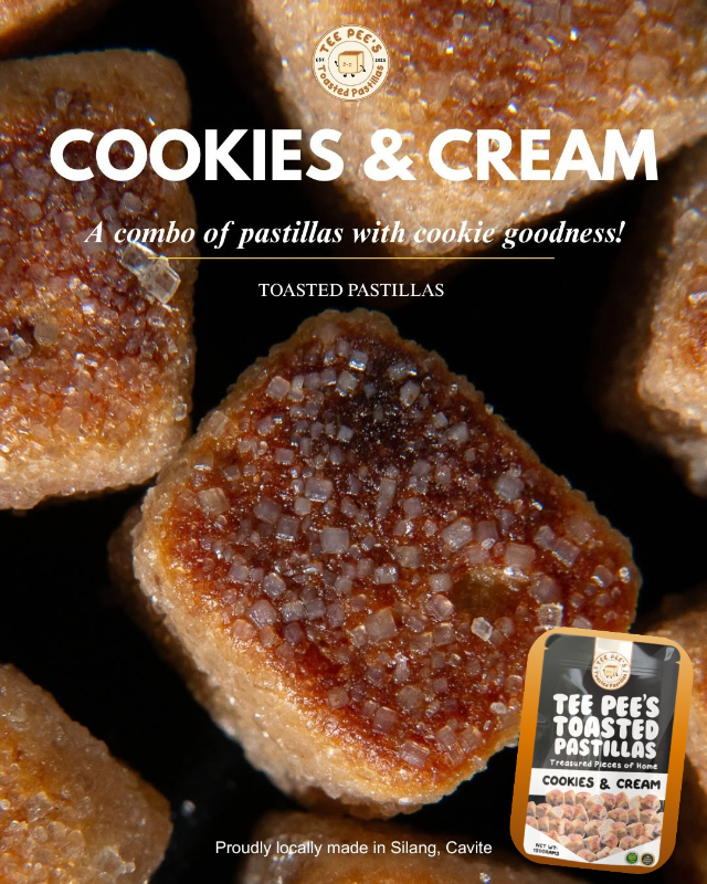 Tee Pee's Toasted Pastillas Cookies & Cream