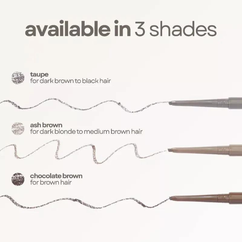 absidy shape & define brow pencil (taupe)