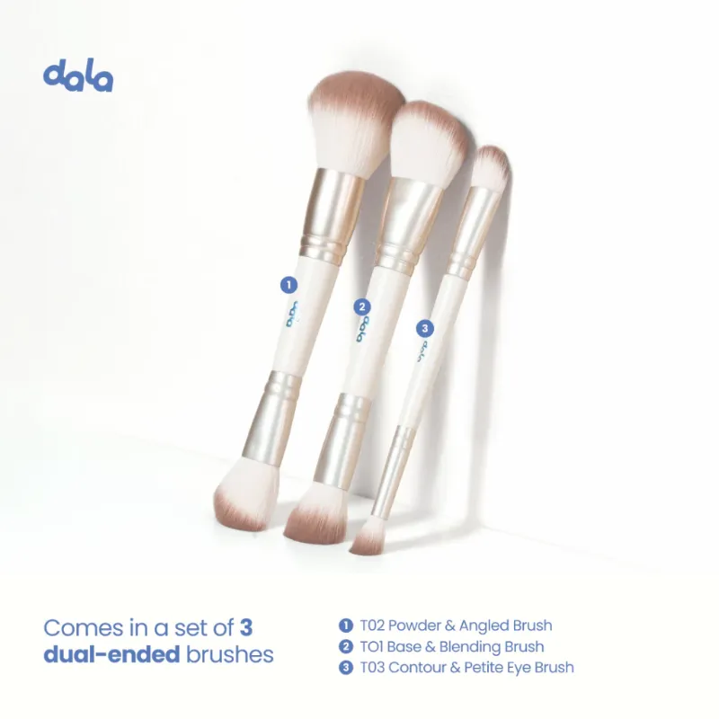DALA Two Easy Travel Brush Set