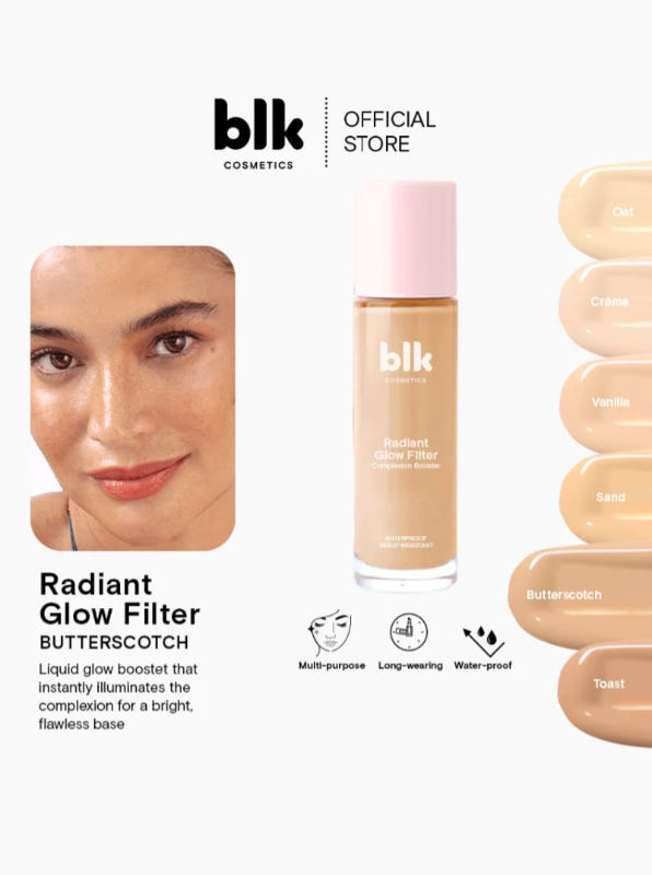 blk cosmetics fresh radiant glow foundation (butterscotch)