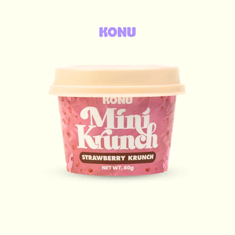 Konu Mini Krunch Cereal Jar (Strawberry Krunch) 60g