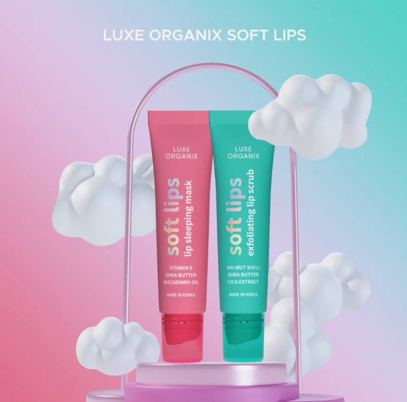 Luxe Organix Soft Lips Exfoliating Lip Scrub