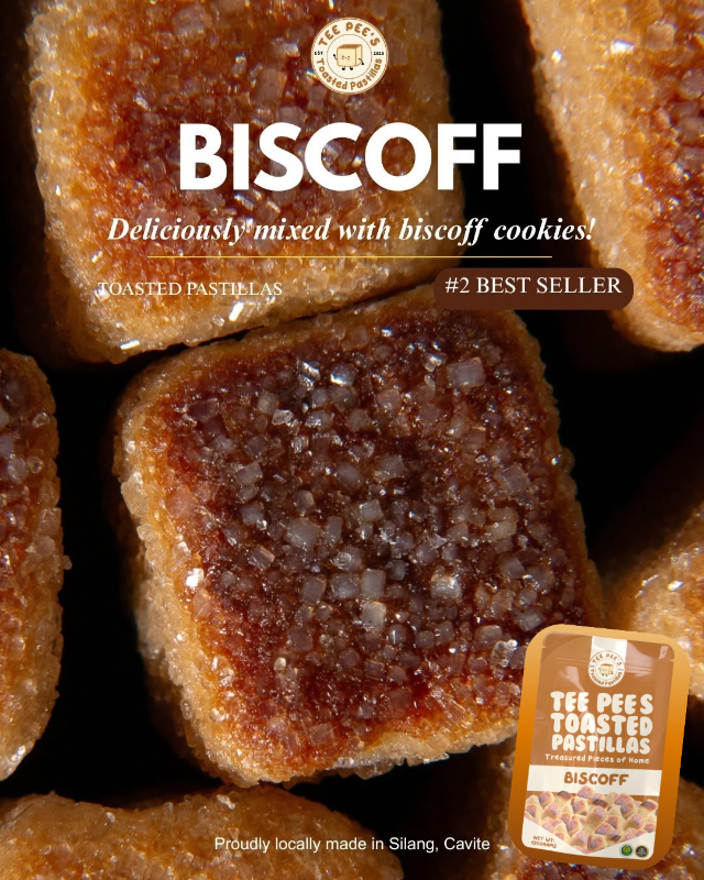 Tee Pee's Toasted Pastillas Biscoff
