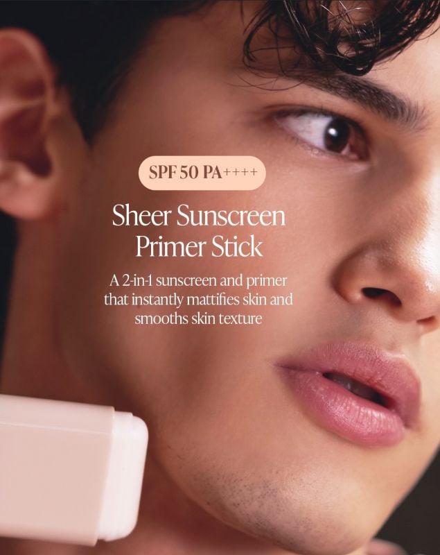 blk cosmetics universal sheer sunscreen primer stick 15g