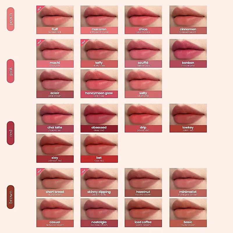 Happy Skin Lip Mallow Plush Matte Lip Tint (Fluff)
