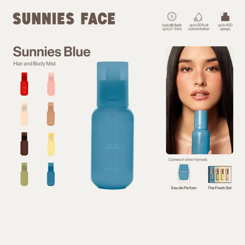 Sunnies Fragrance Hair and Body Mist (Sunnies Blue)