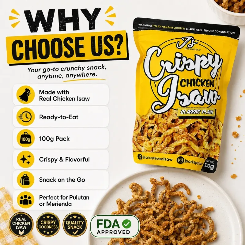 J's Cripsy Chicken Isaw (Plain)