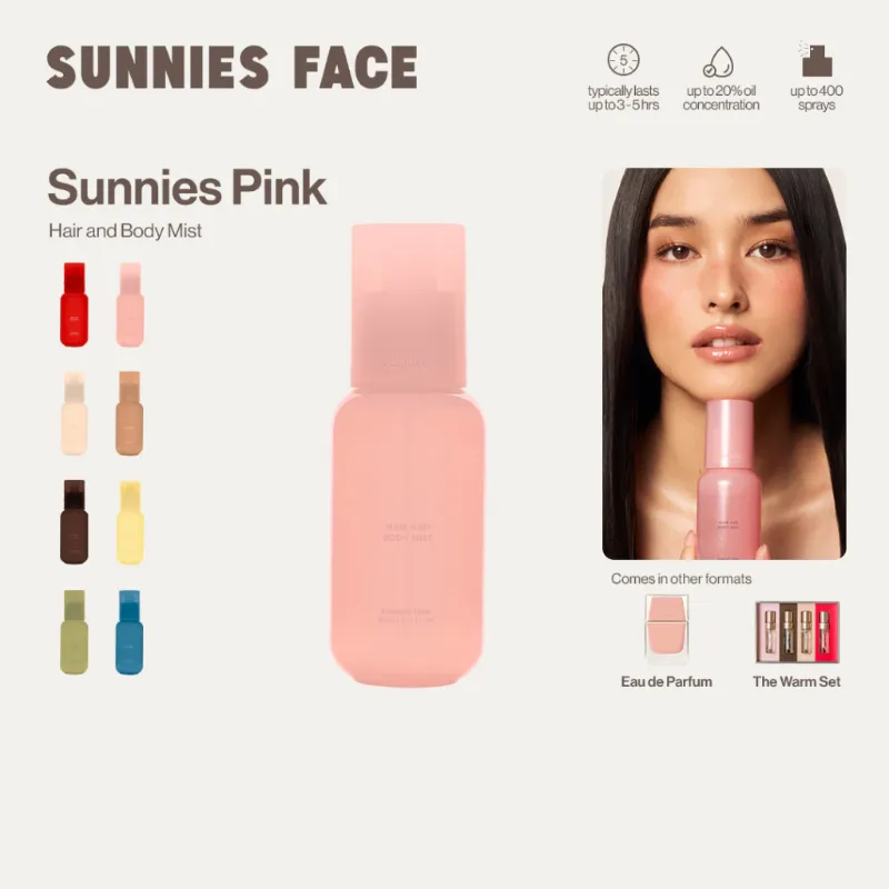 Sunnies Fragrance Hair and Body Mist (Sunnies Pink)