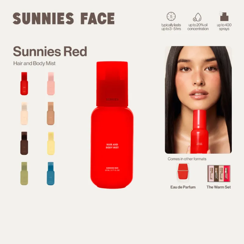 Sunnies Fragrance Hair and Body Mist (Sunnies Red)