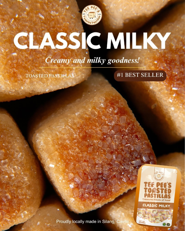 Tee Pee's Toasted Pastillas Classic Milky