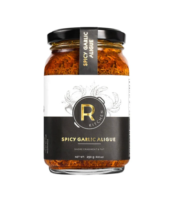 R Kitchen Spicy Garlic Aligue