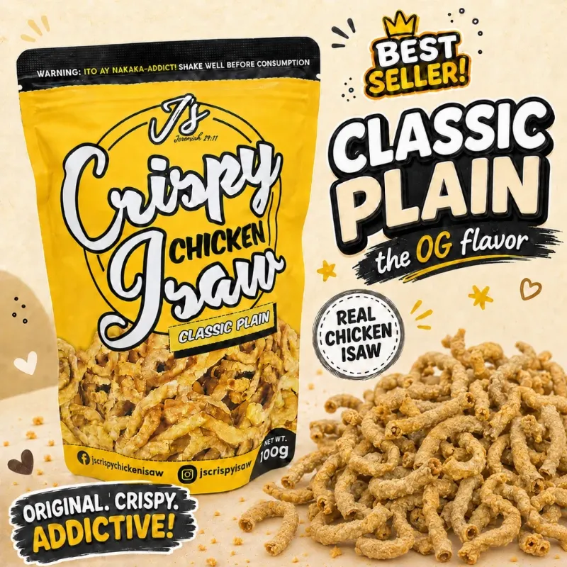 J's Cripsy Chicken Isaw (Plain)