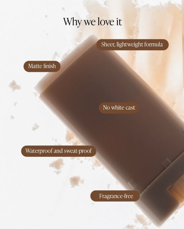 blk cosmetics universal sheer sunscreen primer stick 15g
