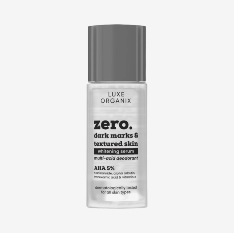 Luxe Organix Zero Dark Marks & Textured Skin Whitening Multi-Acid Serum
Deodorant