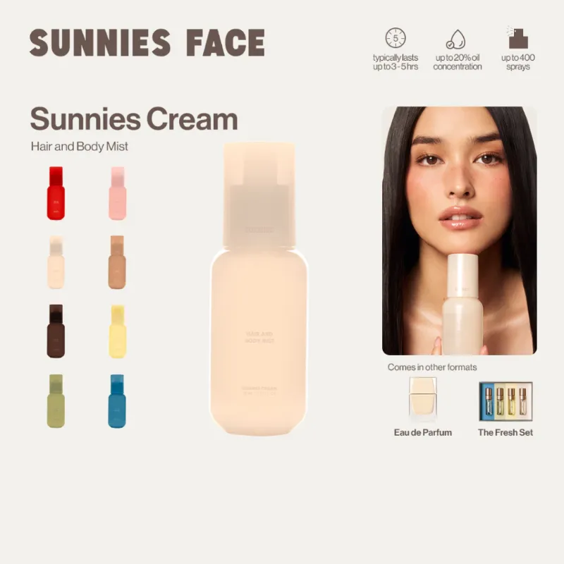 Sunnies Fragrance Hair and Body Mist (Sunnies Cream)
