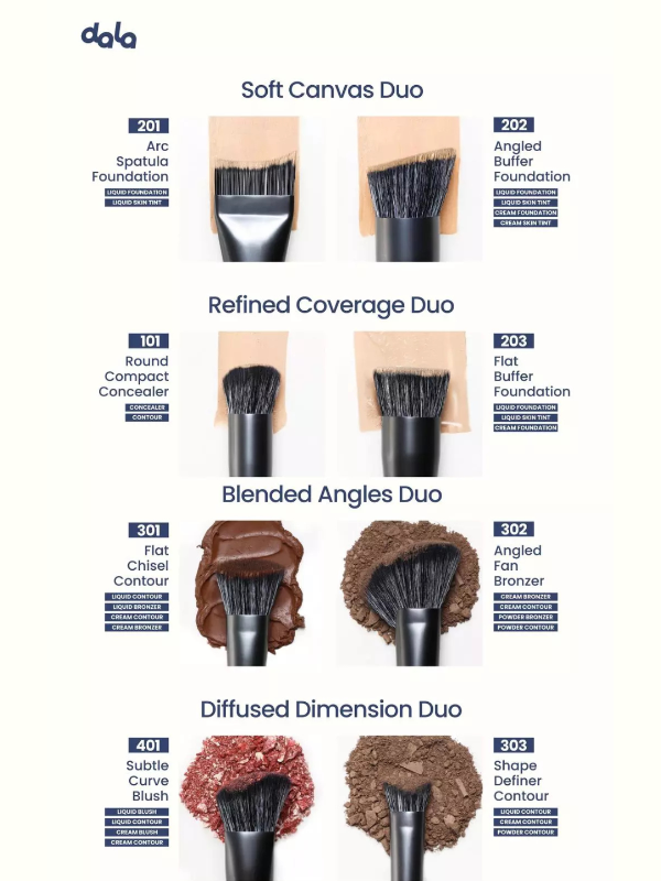 DALA First Class Face Brush Set