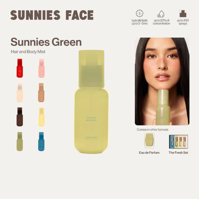 Sunnies Fragrance Hair and Body Mist (Sunnies Green)