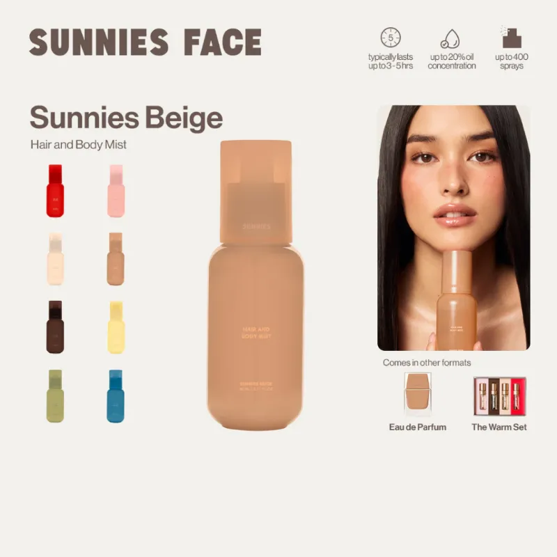 Sunnies Fragrance Hair and Body Mist (Sunnies Beige)