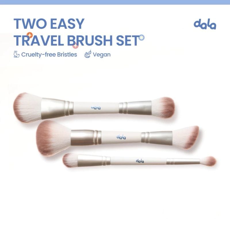 DALA Two Easy Travel Brush Set