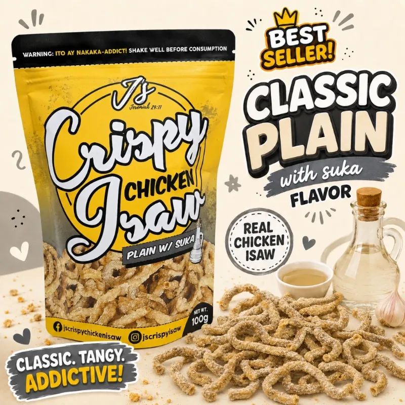 J's Cripsy Chicken Isaw (Plain w/ Vinegar)