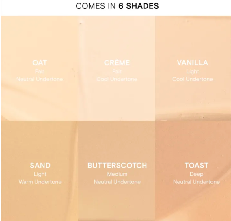 blk cosmetics fresh radiant glow foundation (oat)