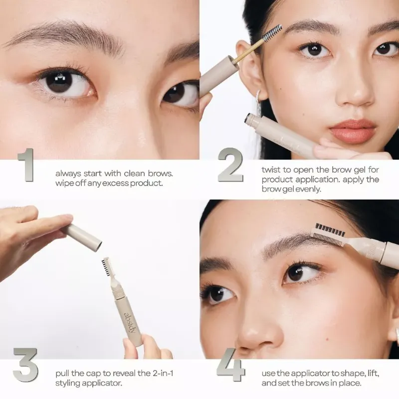 absidy sculpt & hold brow gel