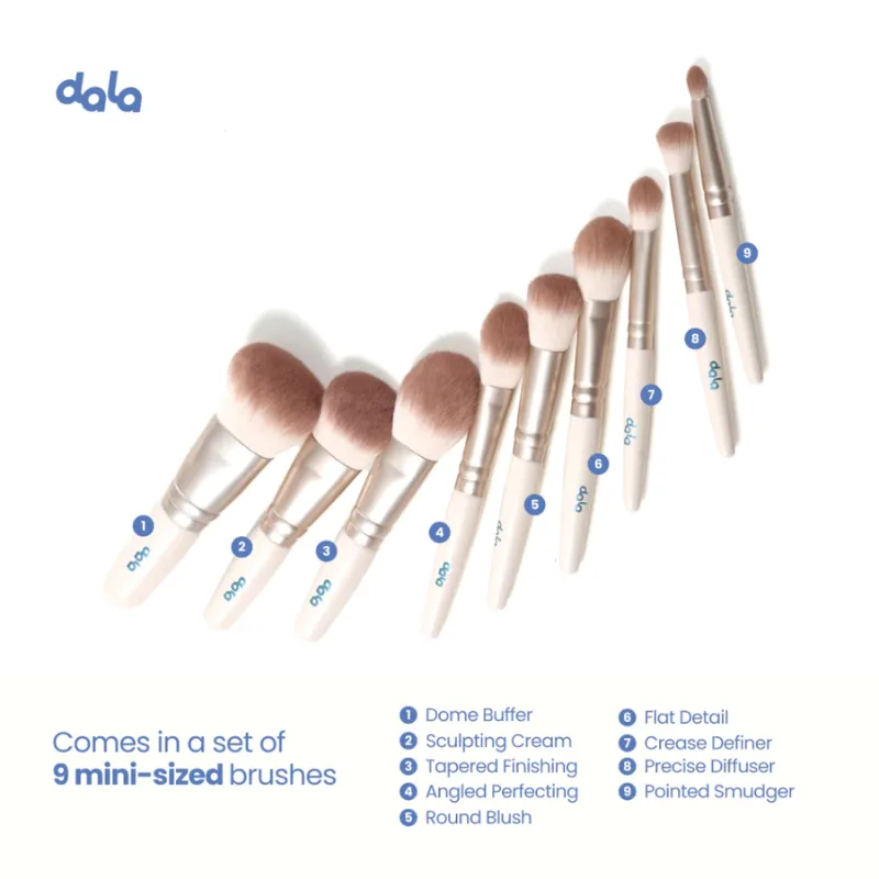DALA Easy On The Go Mini Brush Set