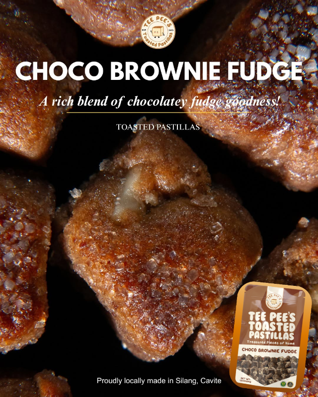 Tee Pee's Toasted Pastillas Choco Brownie Fudge