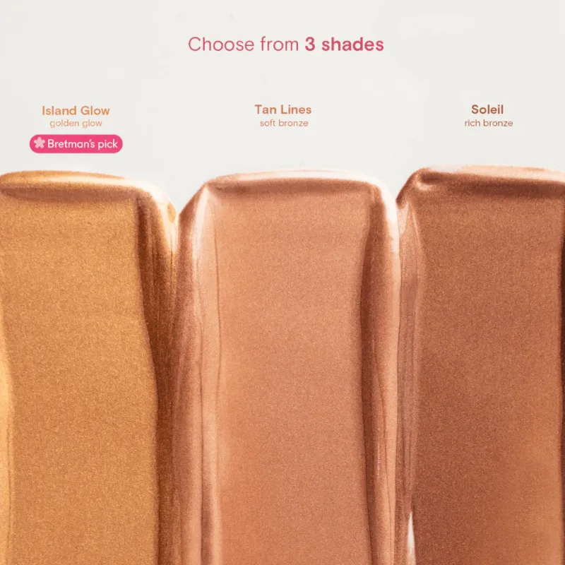 blk cosmetics radiant glow filter bronzer (island glow)