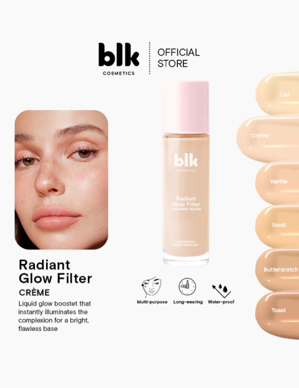 blk cosmetics fresh radiant glow foundation (crème)