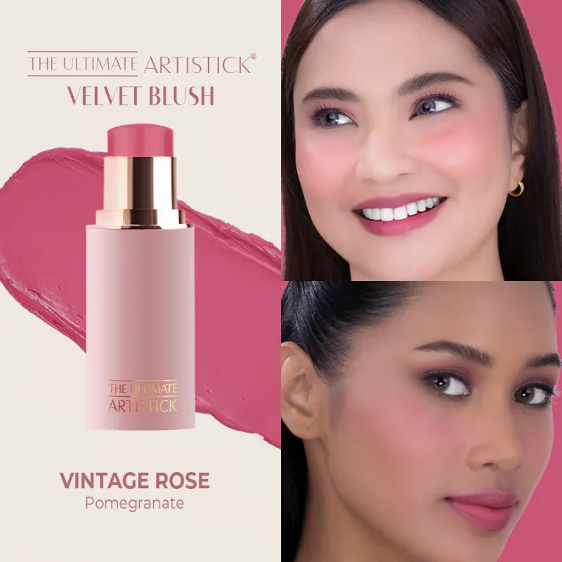 Téviant The Ultimate Artistick Velvet Blush (Vintage Rose)