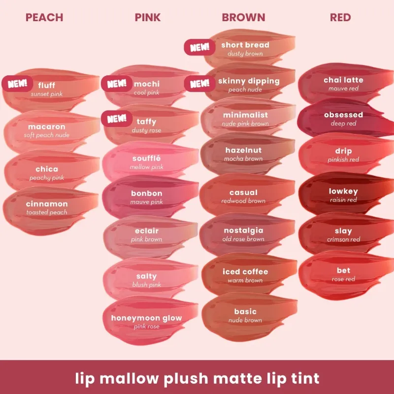 Happy Skin Lip Mallow Plush Matte Lip Tint (Fluff)