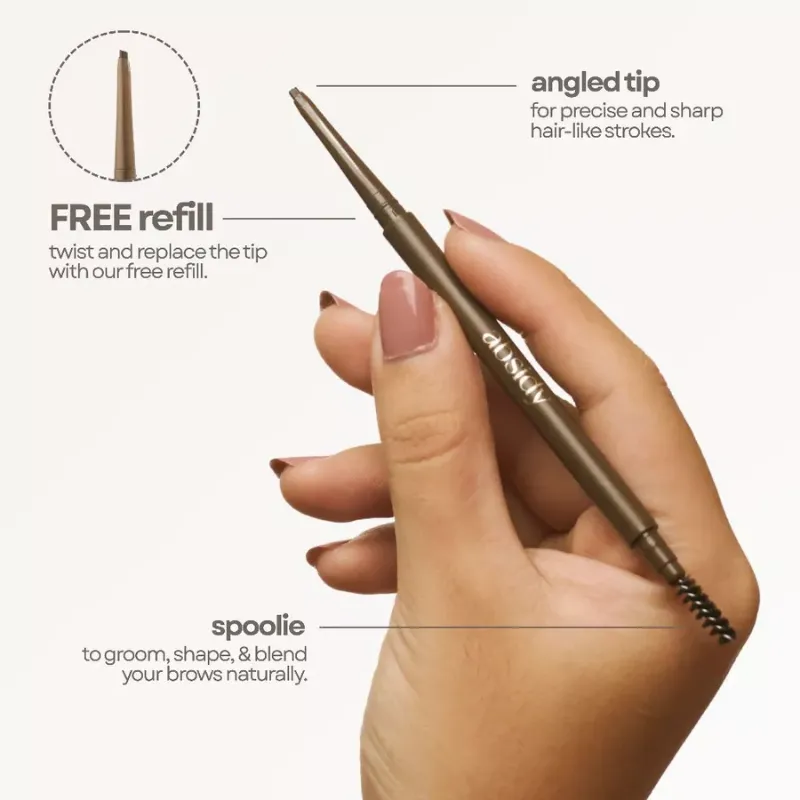 absidy shape & define brow pencil (taupe)