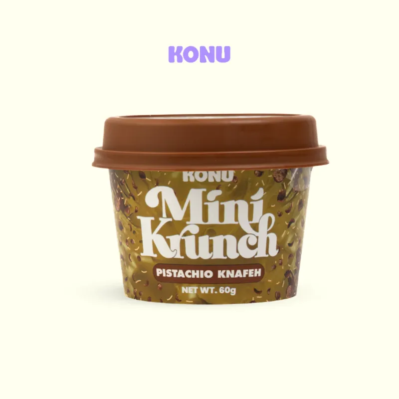 Konu Mini Krunch Cereal Jar (Pistachio Knafeh) 60g