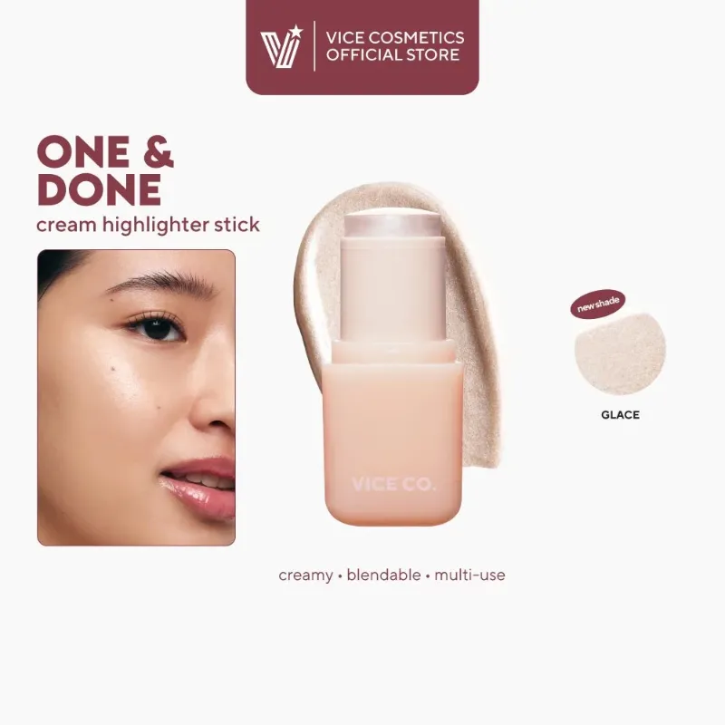 Vice Co. One&Done Cream Highlighter Stick (Glace)