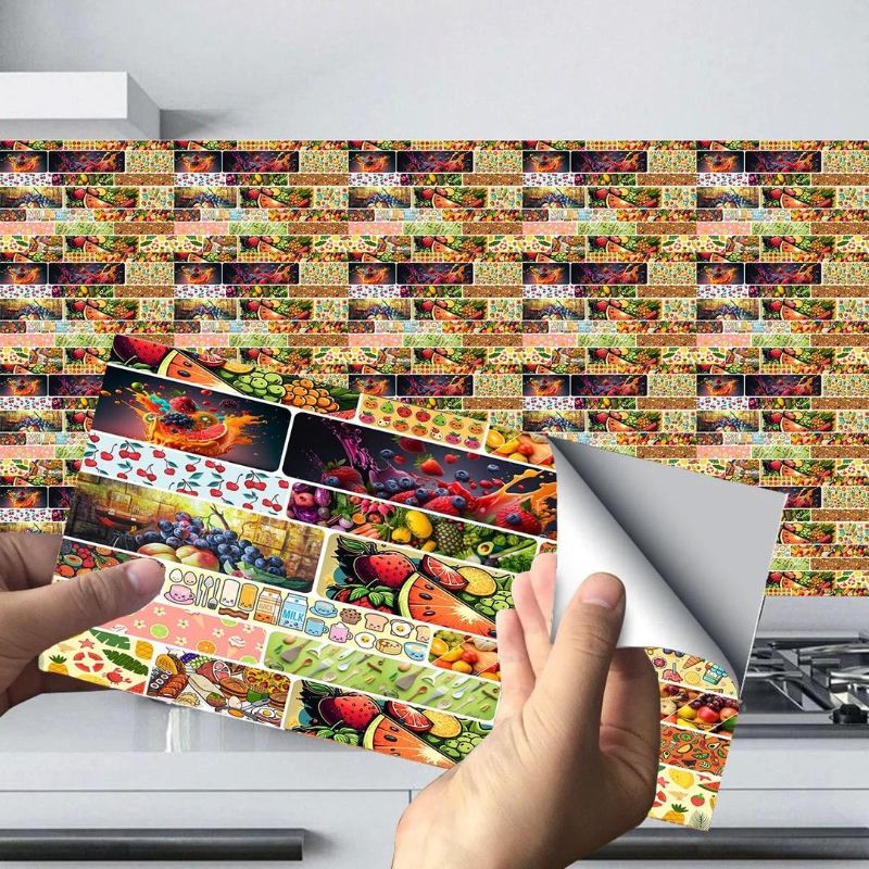 24 Pcs Multi Tile Stickers Pack