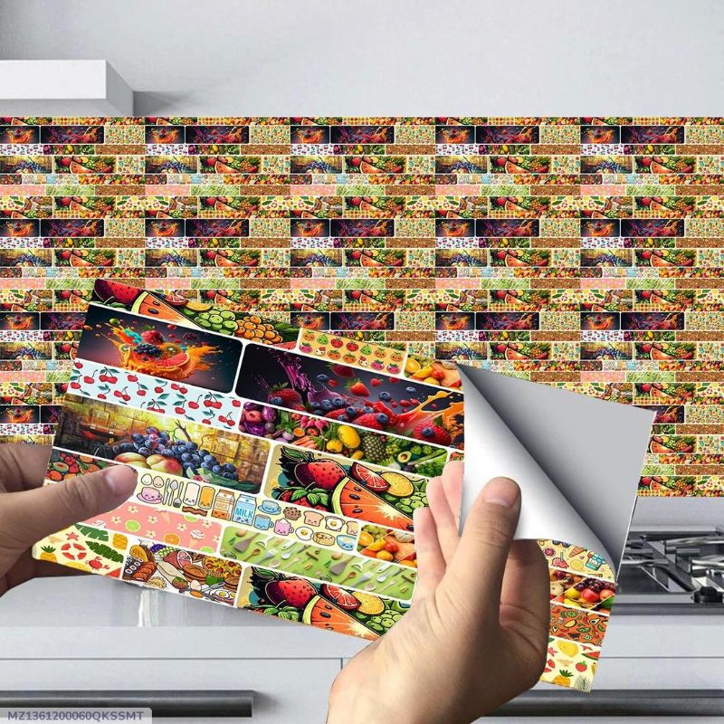 Wall Marble Sheet White and Golden Shade