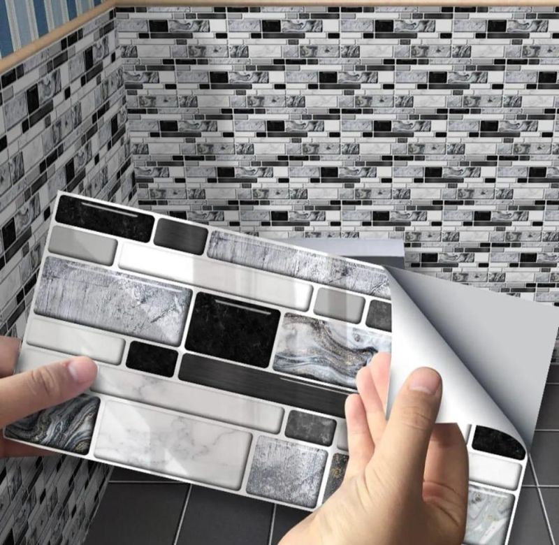 Tile Wall Sticker, Pack Of 48