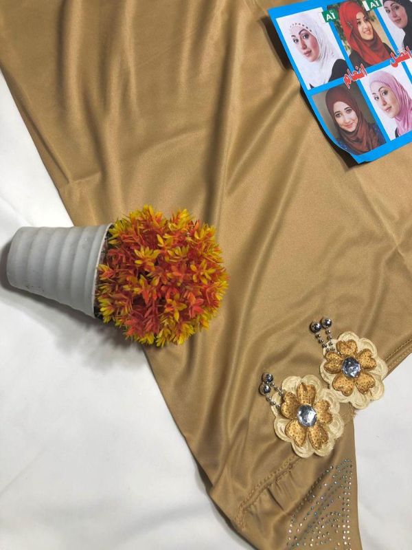 Women's Lawn Embroidered Border Shawl