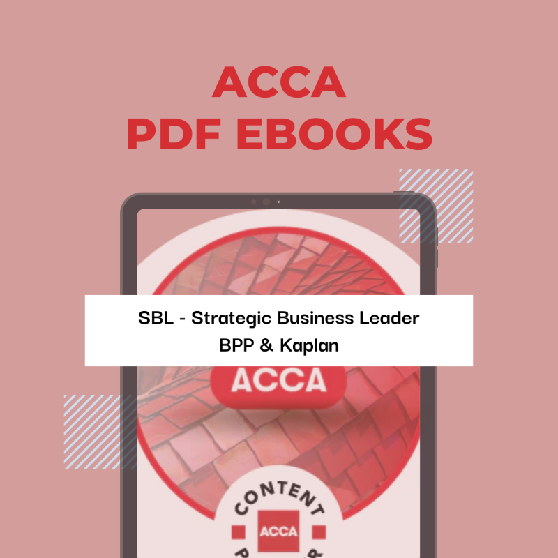 SBL Strategic Business Leader BPP & Kaplan Materials