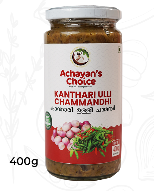 KANTHARI ULLI CHAMMANDHI 400G (400G X 12 BTLS)