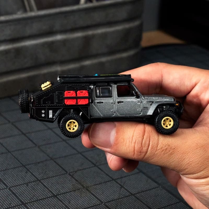 Jeep Gladiator '24 de hot Wheels Elite 64 Mod Shop con más de 20 accesorios intercambiables - Compra Internacional