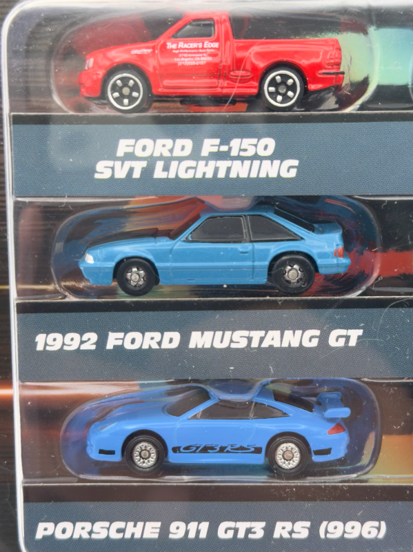 FAST & FURIOUS NANO HOLLYWOOD RIDES x 6 AUTOS