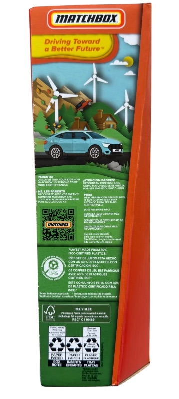 MATCHBOX SET TIRE & AUTO - 1 AUTO ( CHEVY SILVERADO 1500 )