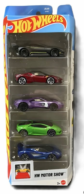 Hot Wheels HW MOTOR SHOW SET X 5