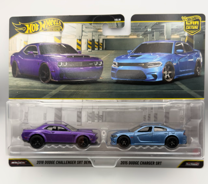2018 DODGE CHALLENGER SRT DEMON - 2015 DODGE CHARGER SRT - SET X 2 AUTOS