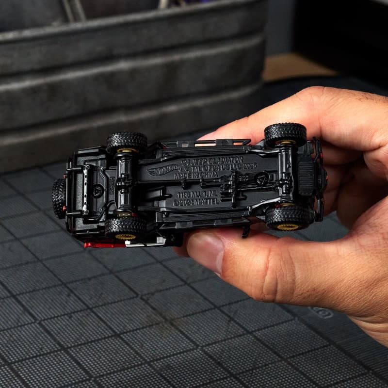 Jeep Gladiator '24 de hot Wheels Elite 64 Mod Shop con más de 20 accesorios intercambiables - Compra Internacional