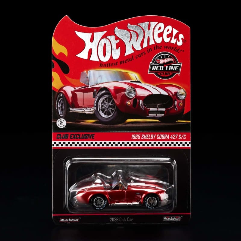Hot Wheels® Red Line Club™ 1965 Shelby Cobra 427 S/C - Compra Internacional