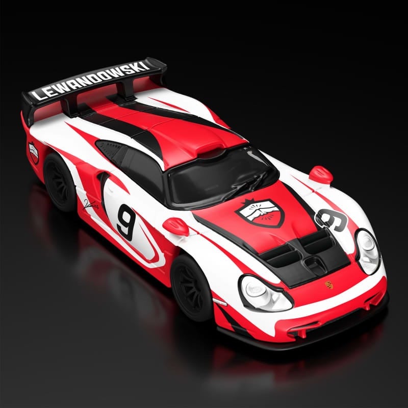 Pre-venta - Hot Wheels® x Robert Lewandowski x Porsche 911 GT1 de 1997 - Compra Internacional